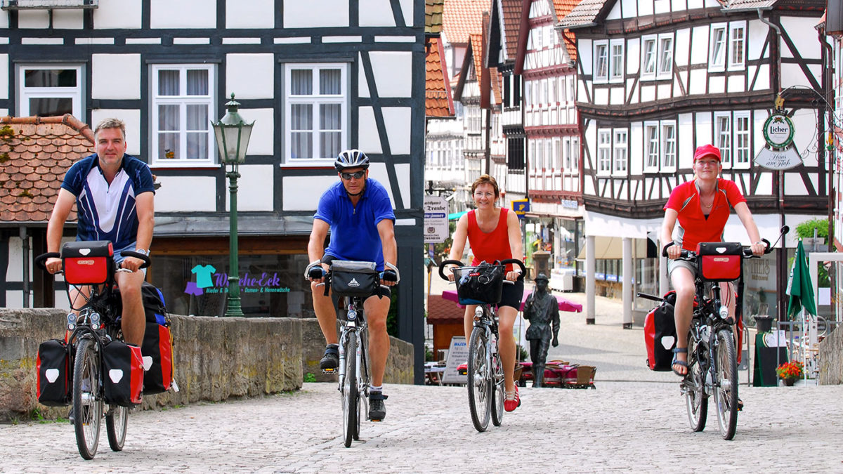 Fachwerkstadt Melsungen - Radurlaub