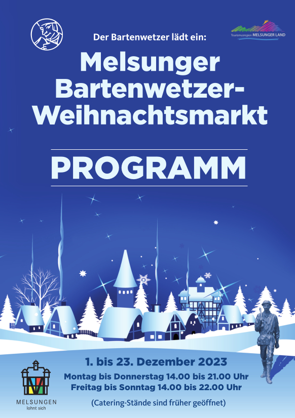 Programm Weihnachtsmarkt 2023 Titelseite