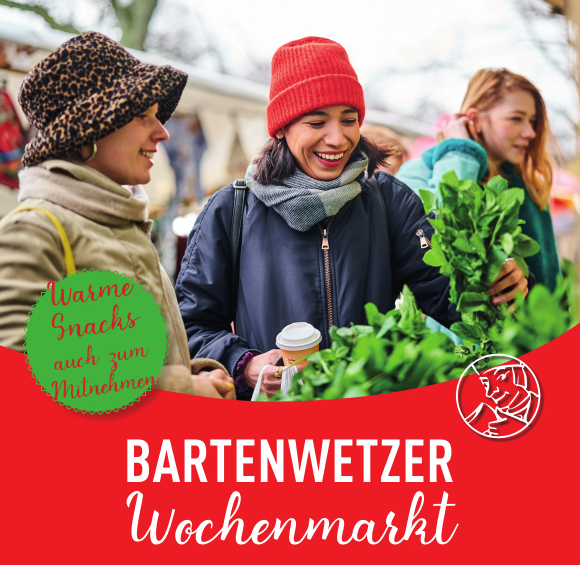 Bartenwetzer Wochenmarkt im Winter