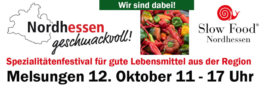 Banner Nordhessen geschmackvoll 2025Bildrechte: Slow Food Nordhessen e. V.