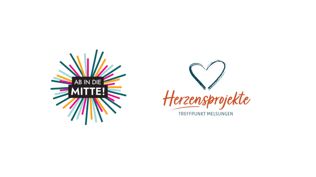 Logoleiste Ab in die Mitte und Herzensprojekte
