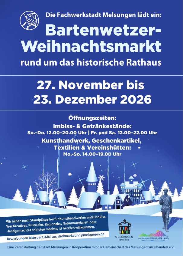 Anzeige zum Weihnachtsmarkt 2026
